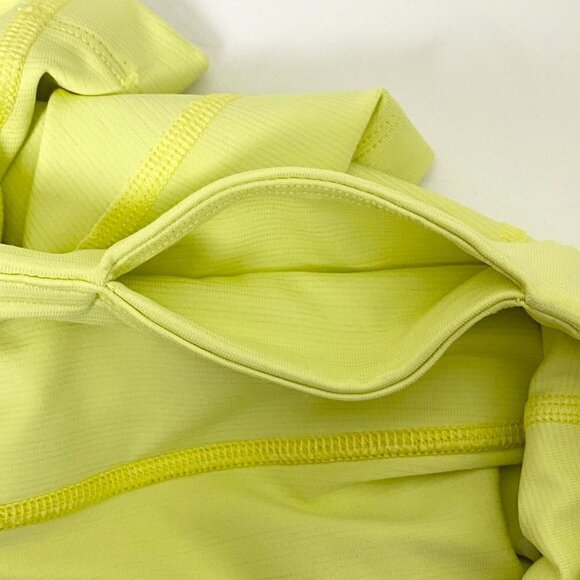 Outdoor Voices TechSweat 6" Bike Shorts Fluorescent Yellow - Picture 8 of 10